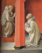 Fra Filippo Lippi Details of The Miraculous Rescue of St Placidus oil painting reproduction